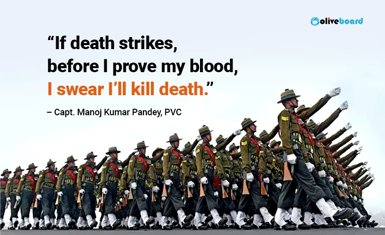 Indian Army II Motivational Quotes for Defence Aspirants